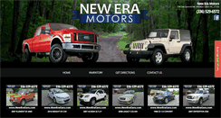 Desktop Screenshot of neweracars.com